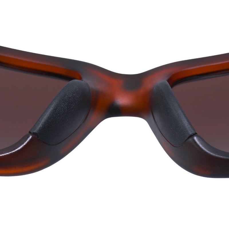 / Brown | gotcha_nose.JPG | The Landlocked Somox, sport style sunglasses from Pit Viper