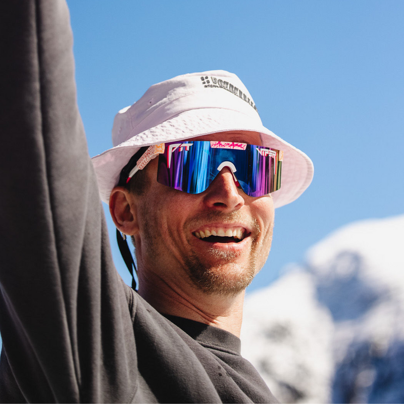 HDPV Polarized Blue-Purple / Regular | photo_of_person_2.JPG | The Aftershock Original 2.0, polarized sunglasses from Pit Viper