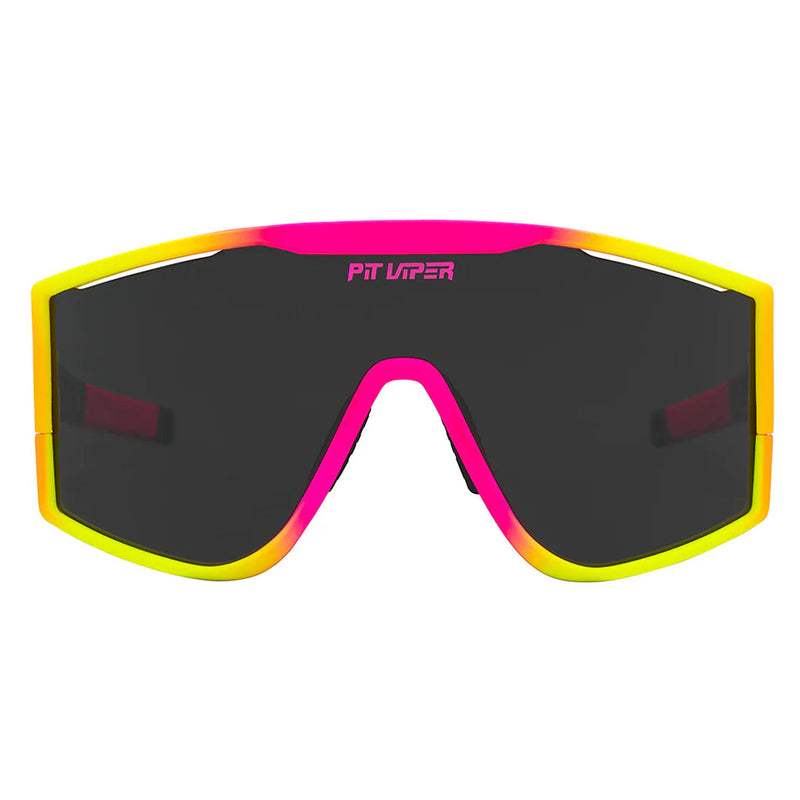 | full_frontal.JPG | The Try-Hard Italo from Pit Viper, sport blade sunglasses for cyclists, runners, marathoners and you